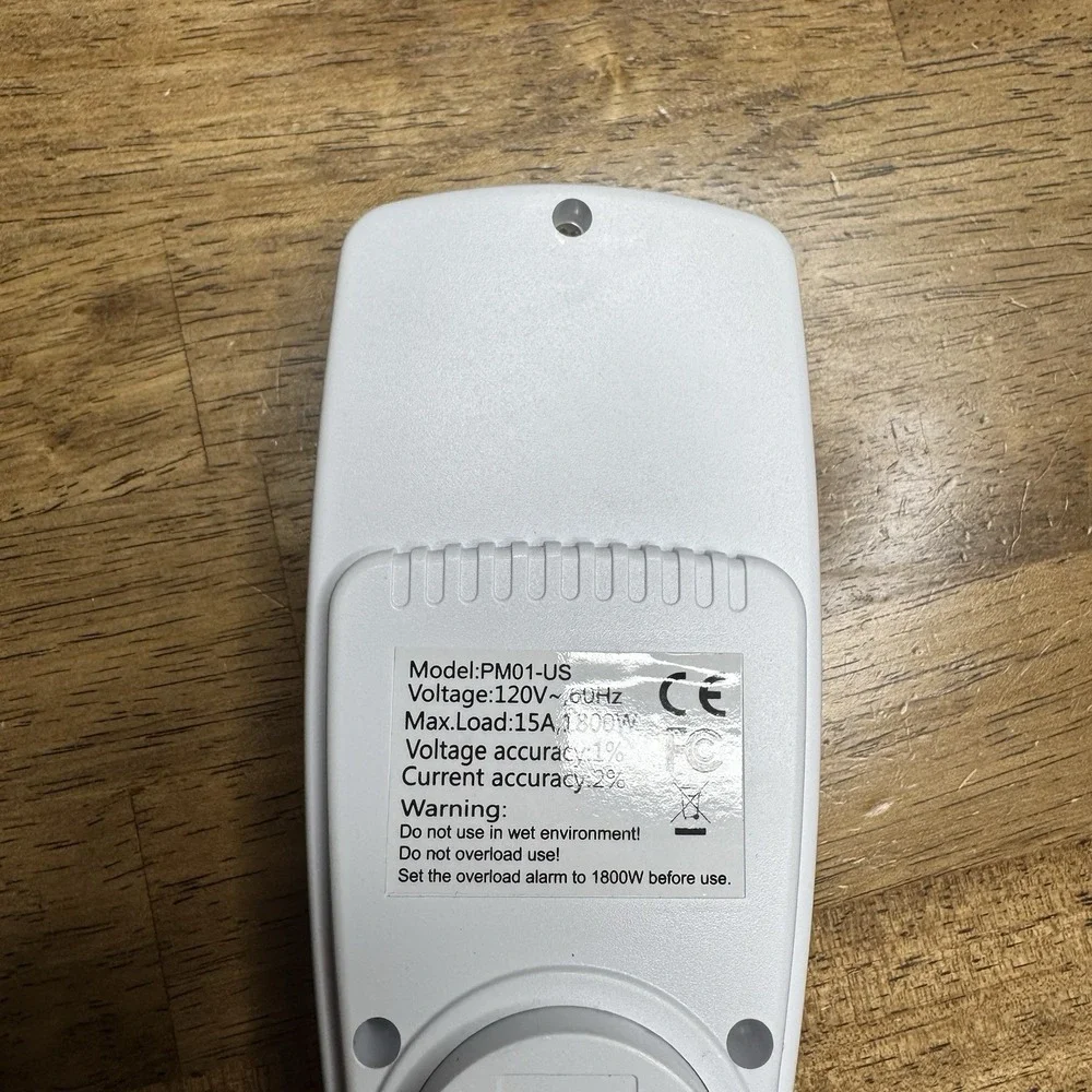 Energy Saving Analyzer Digital Power Monitor Watt Amps Volt Electricity Monitor